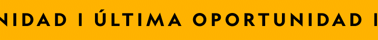 ultima oportunidad